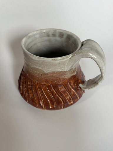 White Chai Matte Spiral Mug
