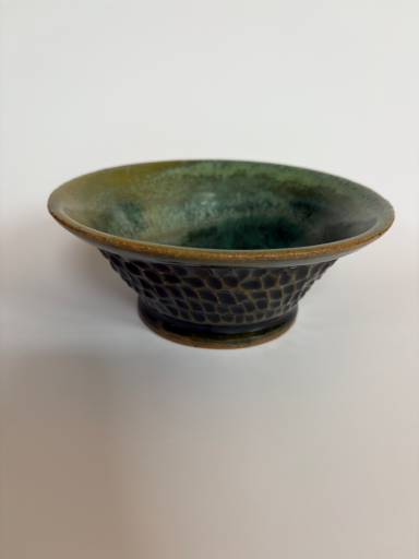 Dimple Green Bowl